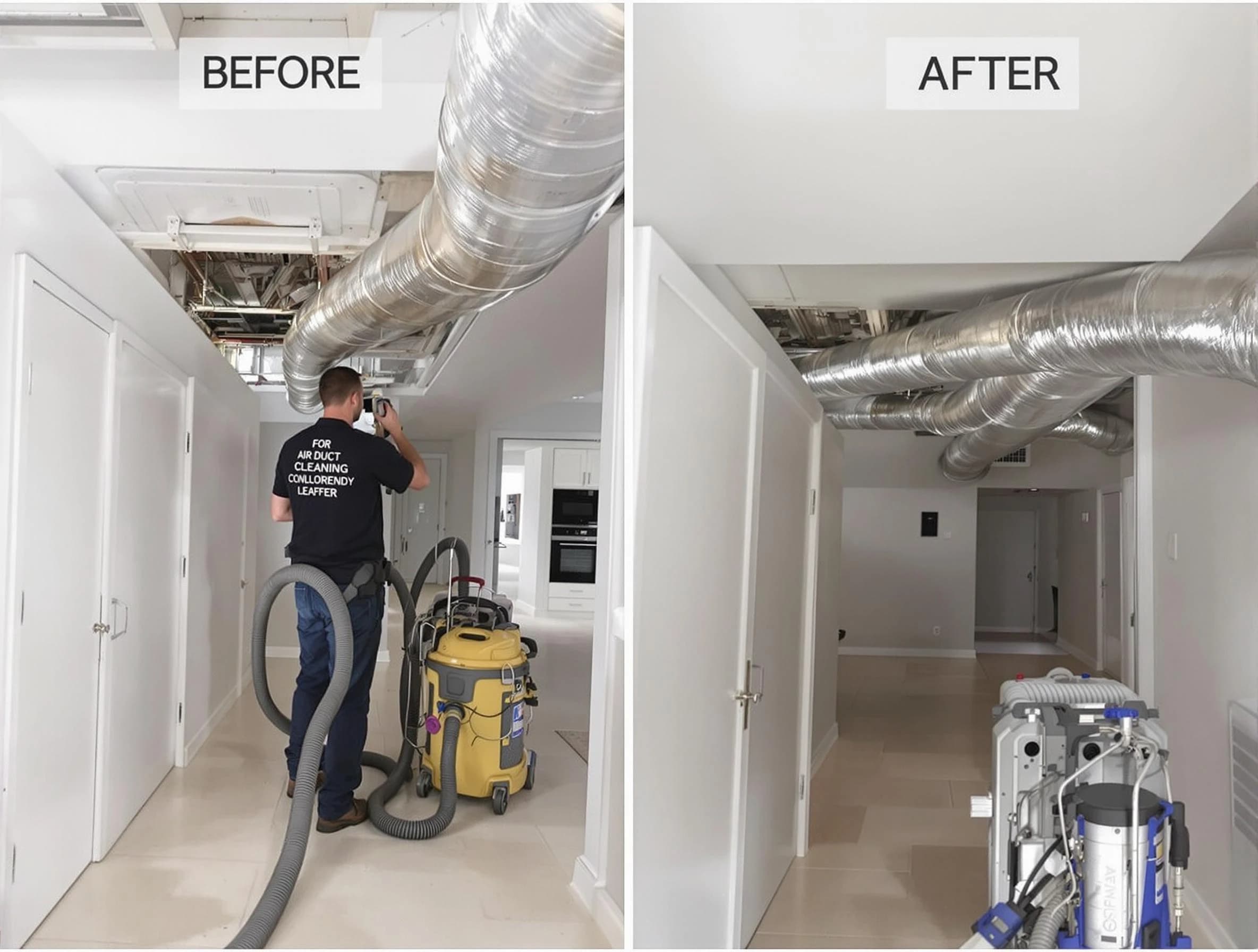 New Kensington Air Duct Cleaning professional performing thorough air duct cleaning in New Kensington