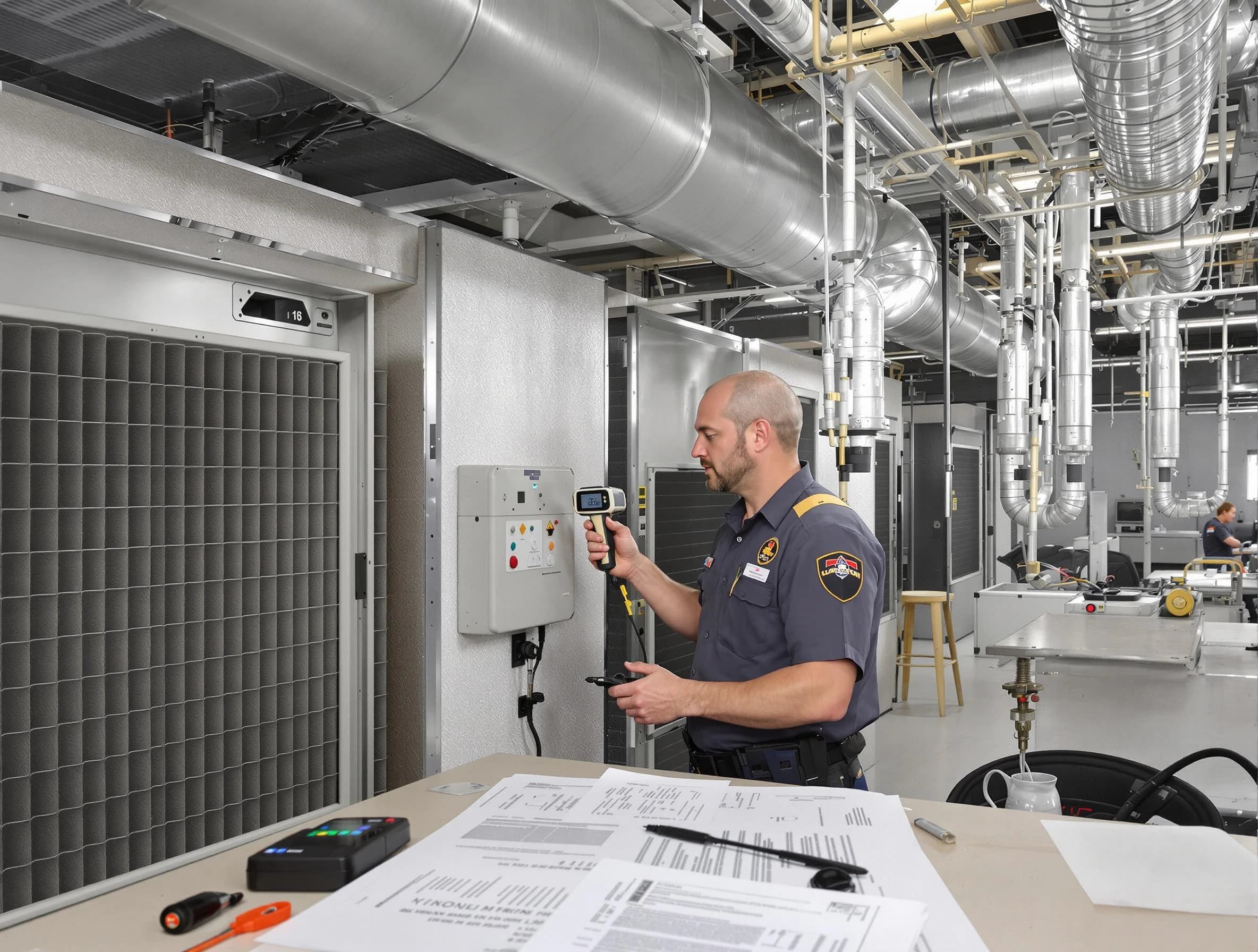 Professional filter system inspection by New Kensington Air Duct Cleaning in New Kensington