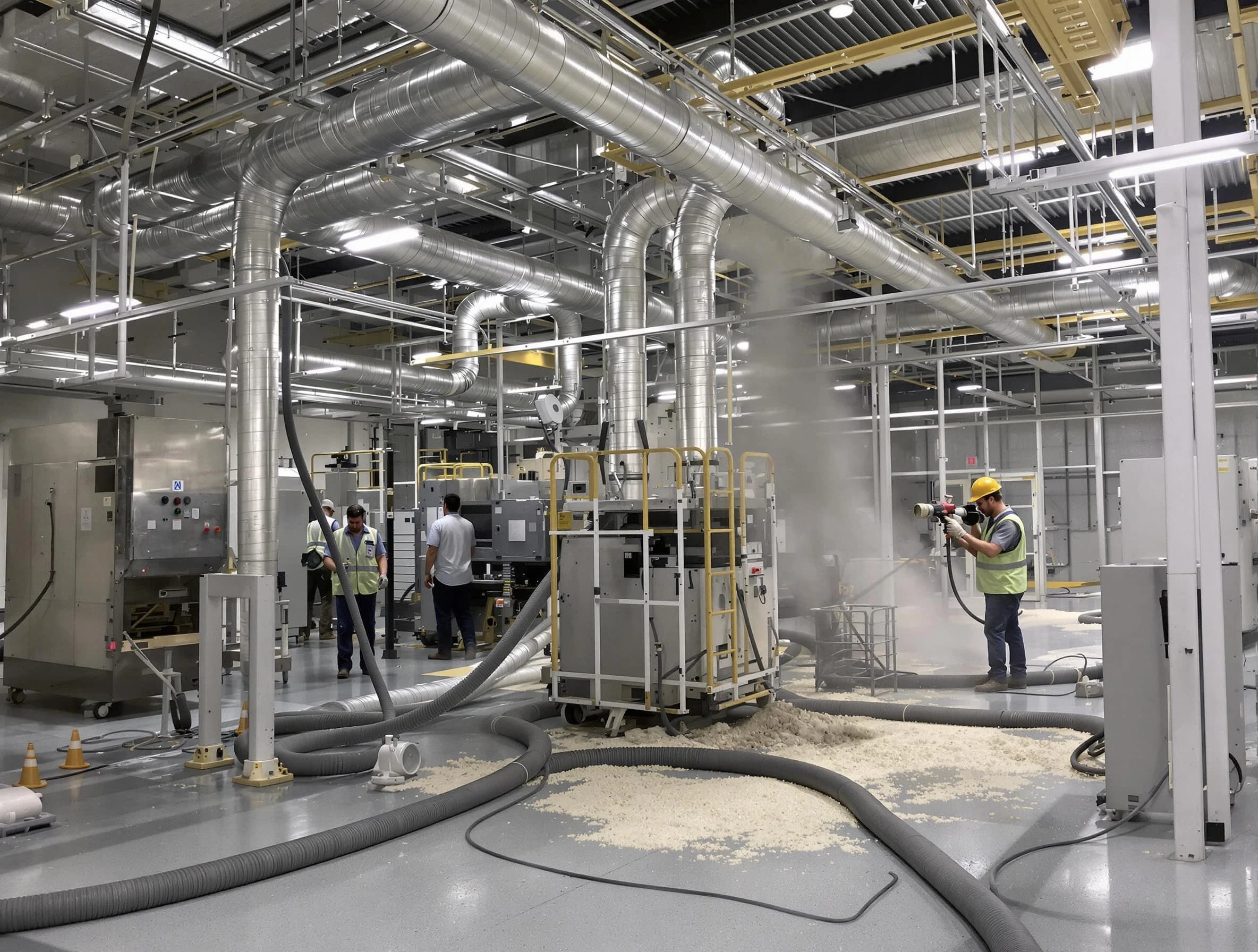 Heavy-duty industrial duct cleaning by New Kensington Air Duct Cleaning in New Kensington