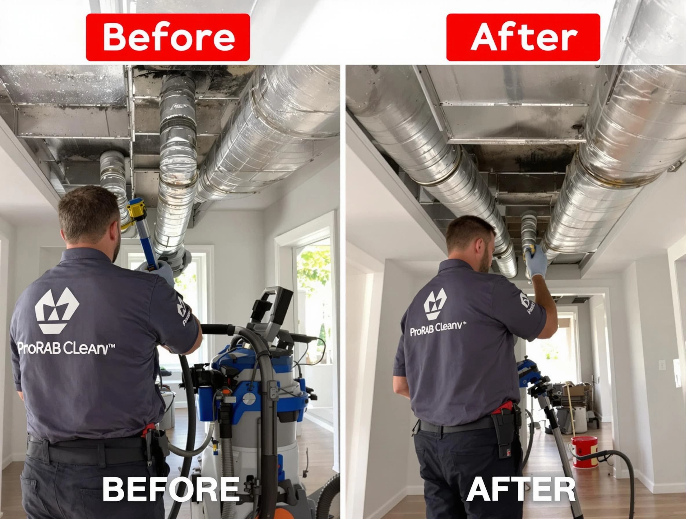 New Kensington Air Duct Cleaning expert performing thorough residential duct cleaning in a New Kensington home
