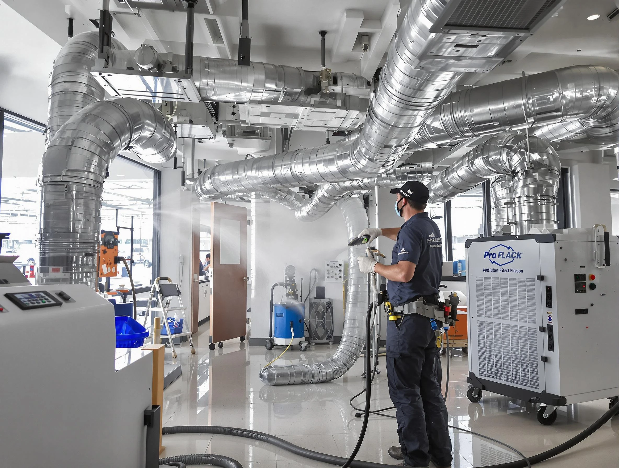 Negative Pressure Air Duct Cleaning in New Kensington