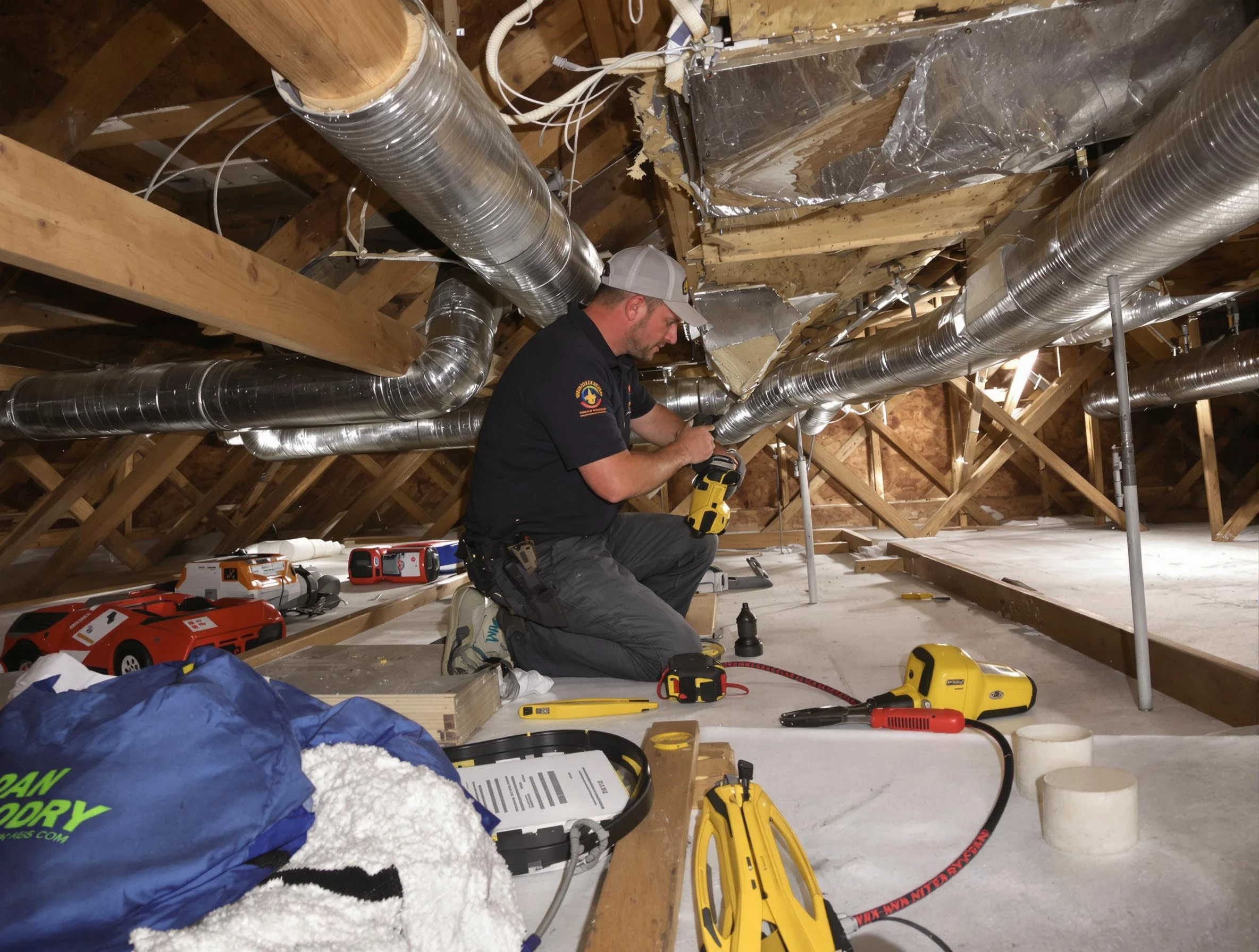 Professional air duct repair by New Kensington Air Duct Cleaning in New Kensington