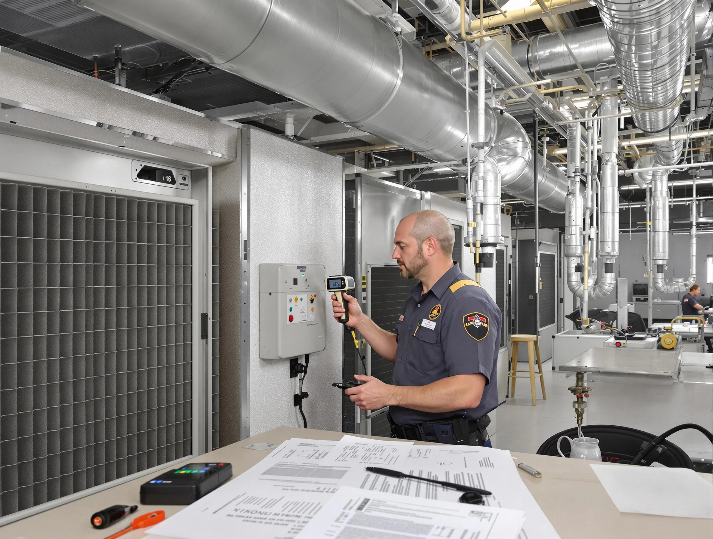Professional filter system inspection by New Kensington Air Duct Cleaning in New Kensington